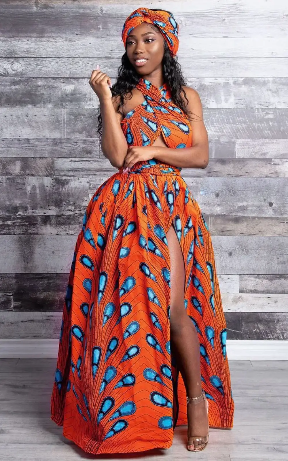 femme pagne robe